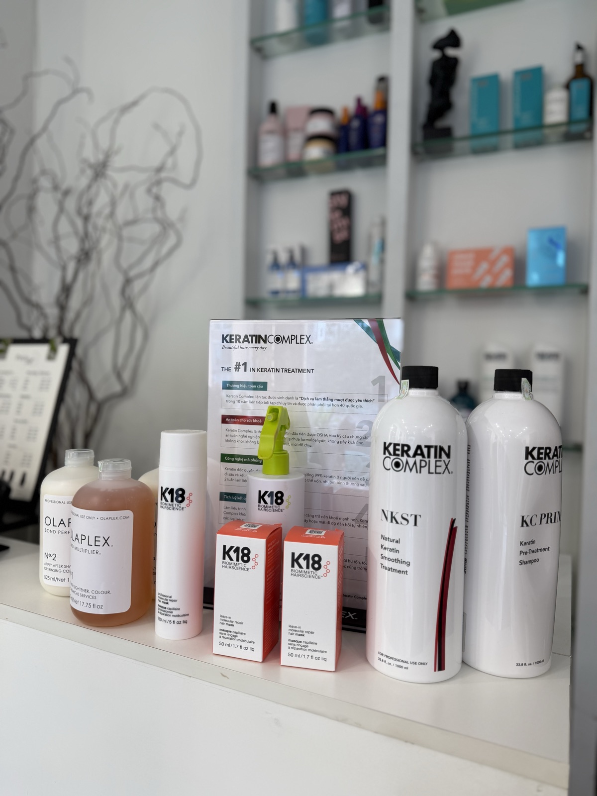 Sản phẩm cao cấp tại Tus Hair Studio