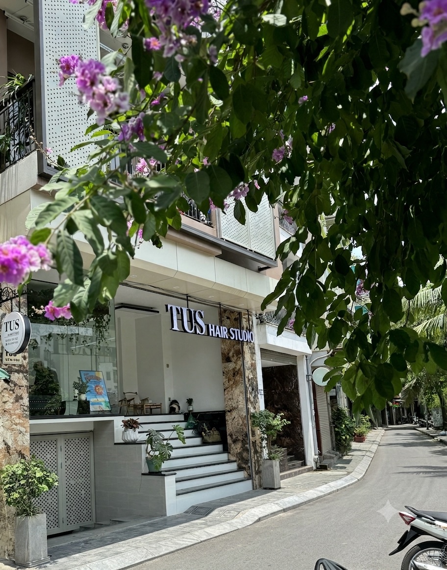 Mặt tiền Tus Hair Studio